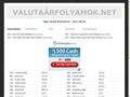 http://valutaarfolyamok.net